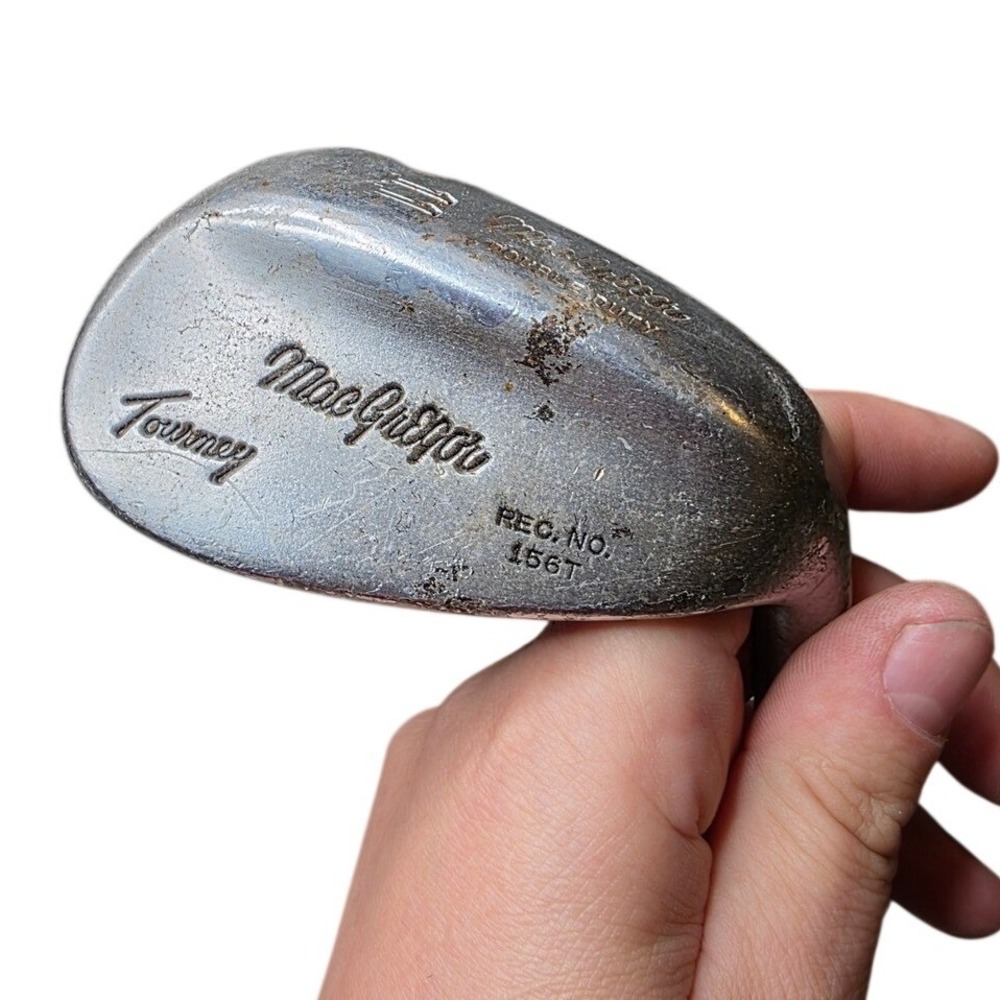 Vintage‎ MacGregor Tourney Double Duty 11 Wedge REC NO 156T Right Hand 34.5 Inch
